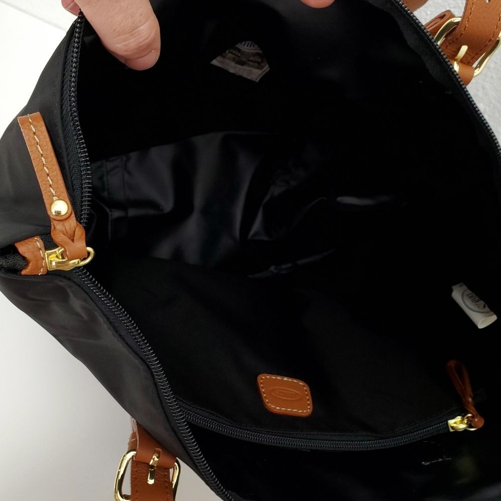 NWT  BRIC'S X Medium Waterproof Shopping Nylon Tote Bag With Crossbody Bag - Picture 6 of 9